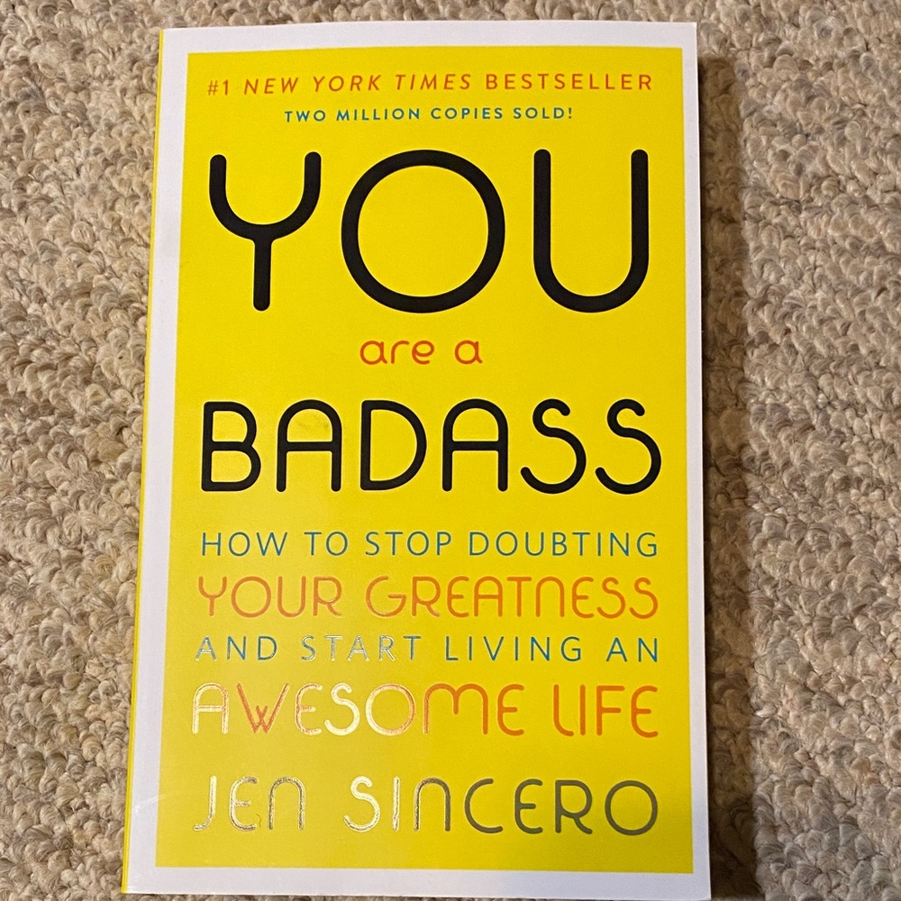You Are a Badass Book by Jen Sincero